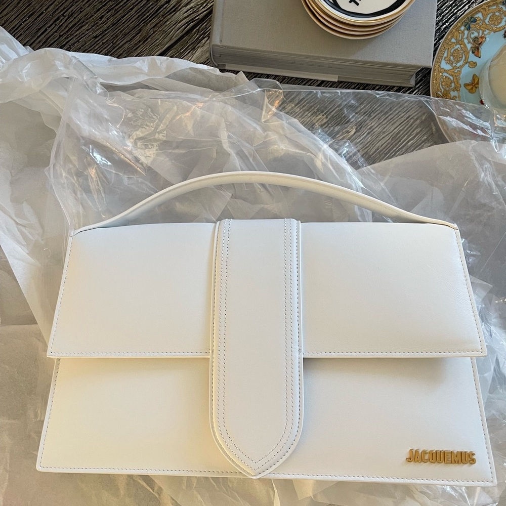 Jacquemus White Leather Women's Bag